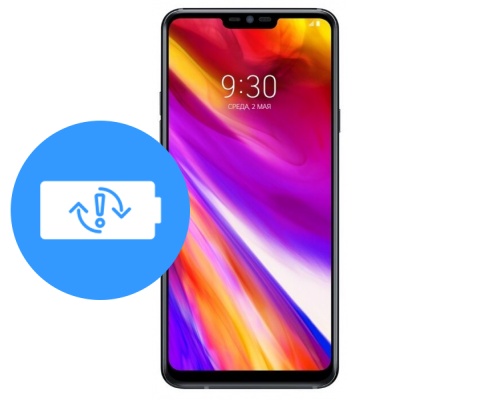 Замена аккумулятора (батареи) LG G7 ThinQ