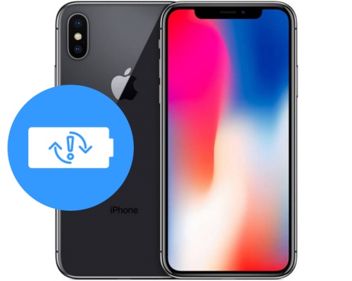 Замена аккумулятора iPhone X в Брянске