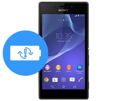 Замена аккумулятора (батареи) Sony Xperia C4