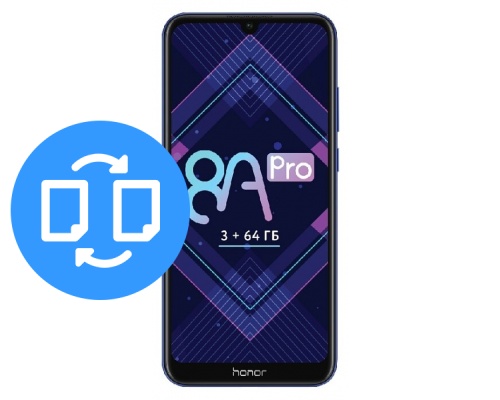 Замена дисплея (экрана) Honor 8A Pro