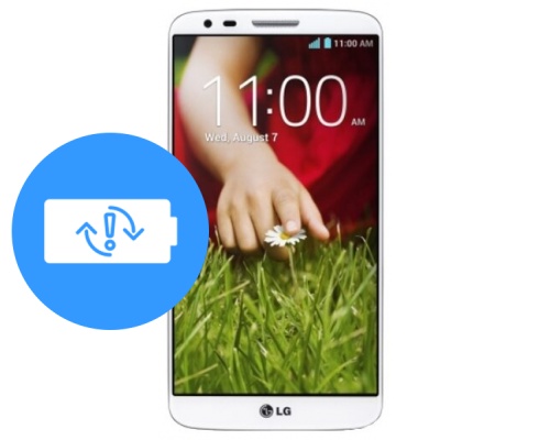 Замена аккумулятора (батареи) LG G2