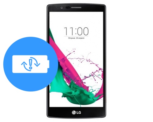 Замена аккумулятора (батареи) LG G4