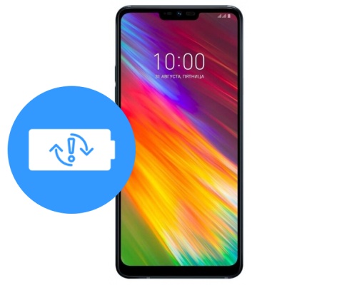 Замена аккумулятора (батареи) LG G7 Fit