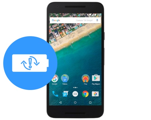 Замена аккумулятора (батареи) LG Nexus 5X