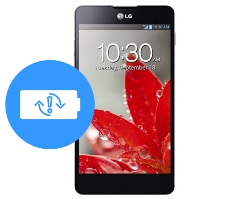 Замена аккумулятора (батареи) LG Optimus G