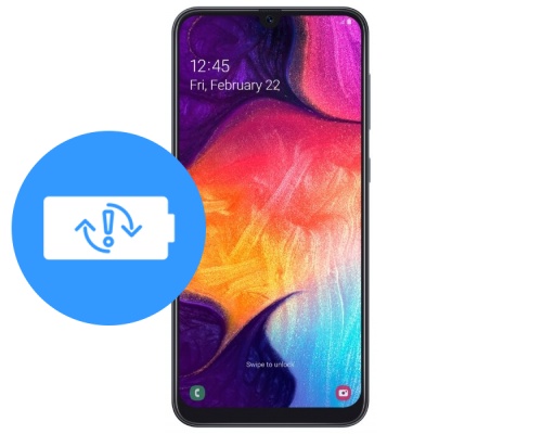 Замена аккумулятора (батареи) Samsung Galaxy A50