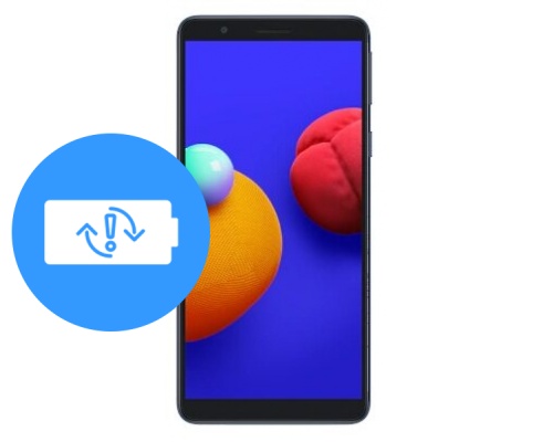 Замена аккумулятора (батареи) Samsung Galaxy M01 Core