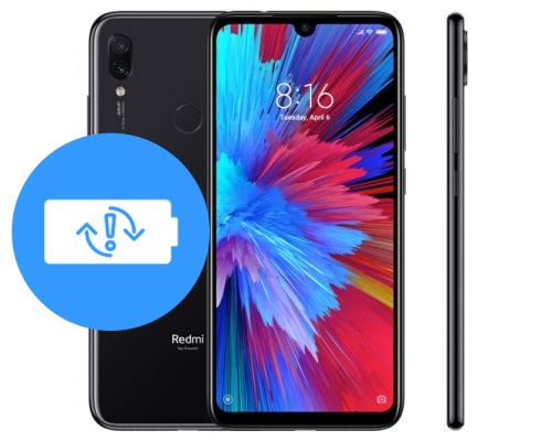 Замена аккумулятора (батареи) Xiaomi Redmi Note 7S