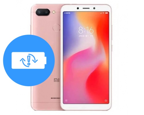 Замена аккумулятора (батареи) Xiaomi Redmi 6